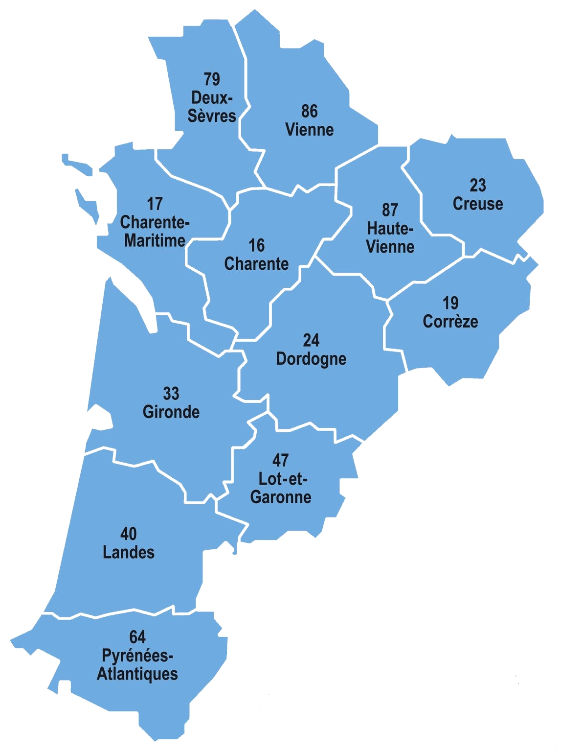 région aquitaine