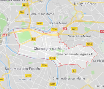 CHAMPIGNY-SUR-MARNE centre VHU CHAMPIGNY-SUR-MARNE
