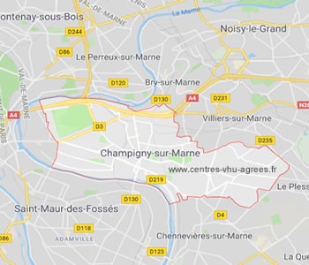 CHAMPIGNY-SUR-MARNE centre VHU CHAMPIGNY-SUR-MARNE