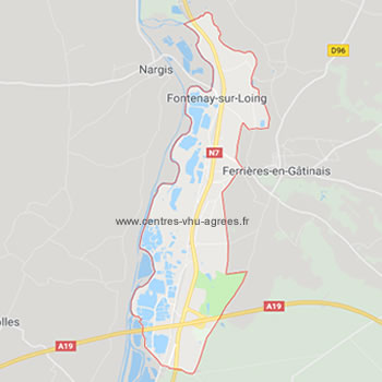 FONTENAY SUR LOING centre VHU FONTENAY SUR LOING